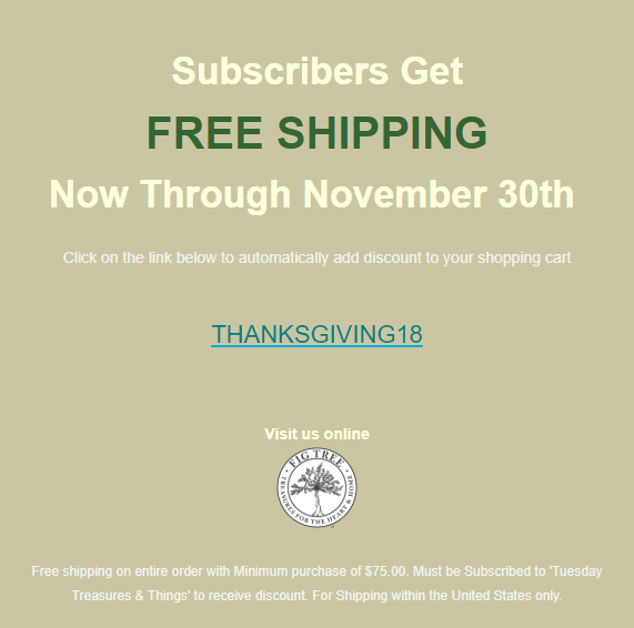 Get Exclusive Offers by Subscribing Today! Hurry, this one is almost over!