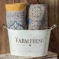 Farm Fresh Oval Pail - FIG TREE ~Treasures for the Heart & Home~™